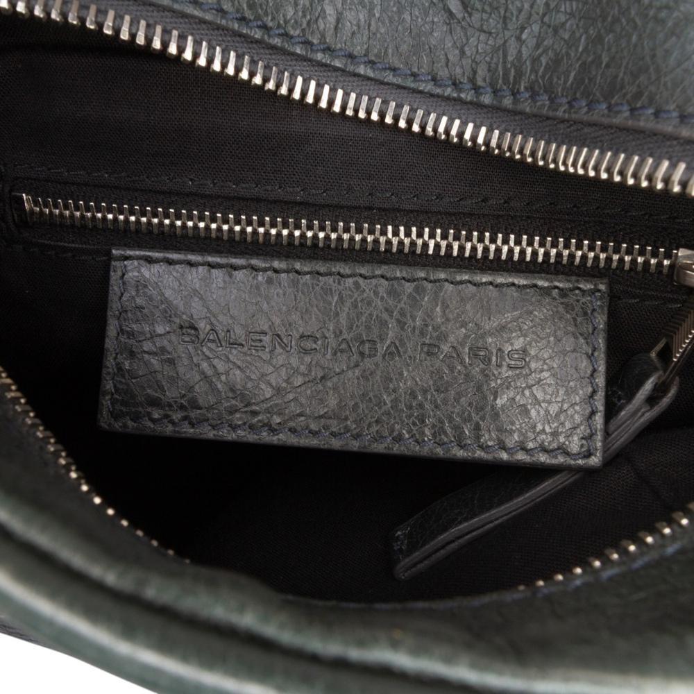 Pre-Loved Balenciaga Lambskin Motocross Classic Reporter Crossbody - Picture 5 of 12